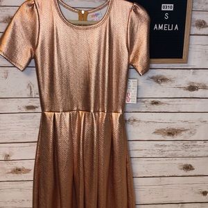 Lularoe Amelia, Small Rose Gold *rare*